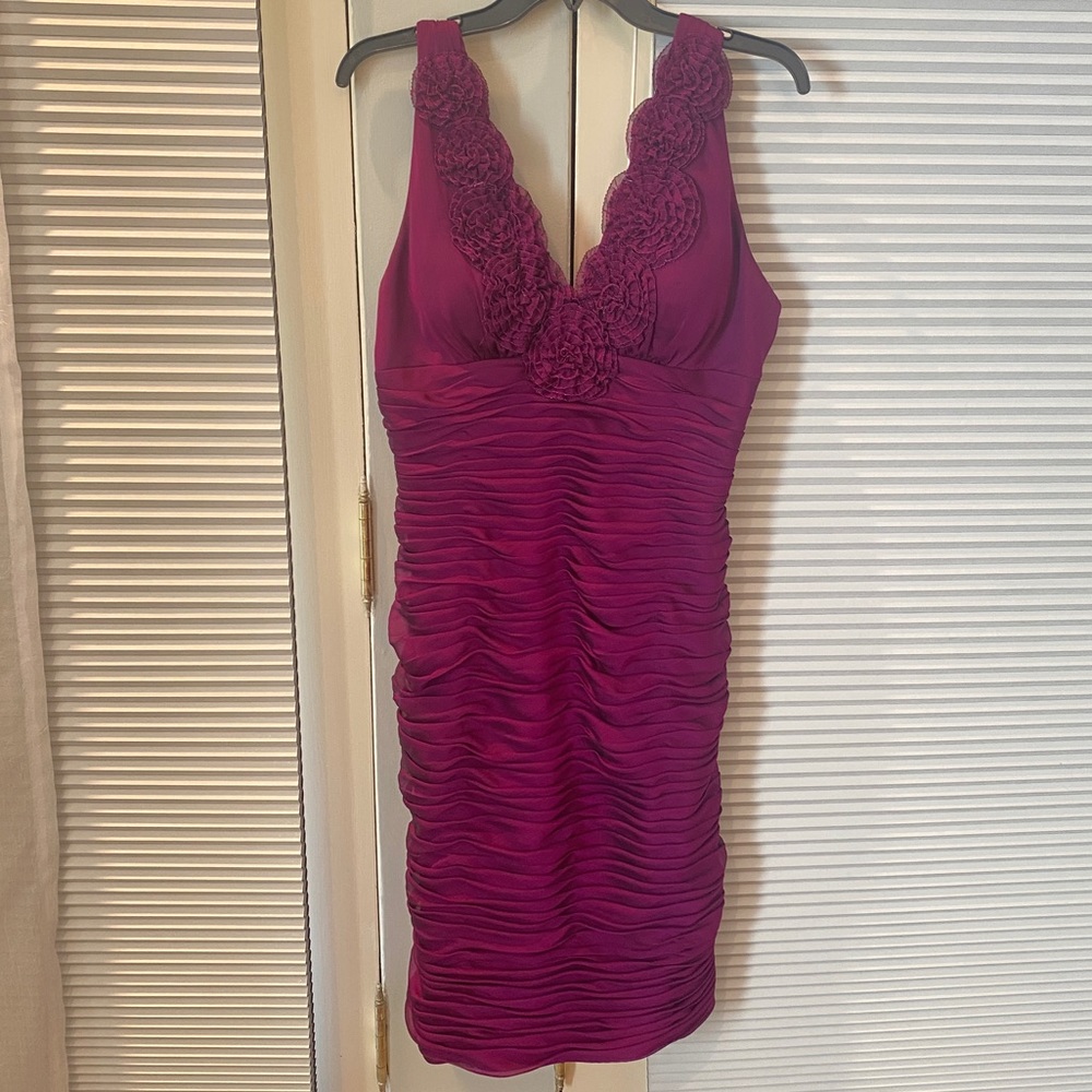 Ruched Purple Dress (14)
